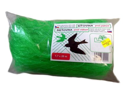 Sieć ochronny przeciwko ptakom 1,7 x 20 m