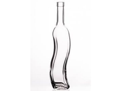 Butelka Vlna 0,5 l bezbarwna
