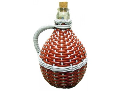 Balon butla do wina opleciona 25 l