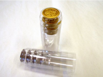 Kapturek termokurczliwy 55 przezroczysta ze złotą górą