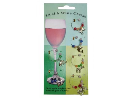 Pierścienie dekoracyjne na kieliszki