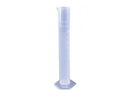 Cylinder miarowy 100 ml, tworzywo sztuczne