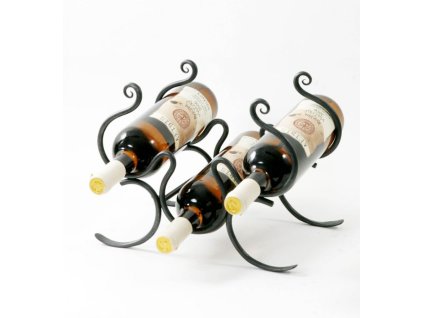 Stojak na wino w kształcie żaby