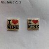 15443 2 vinne nausnice par