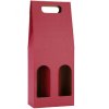 Karton na 2 butelki spitz burgundy
