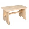 Stołek drewniany