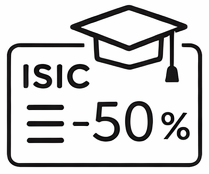 50% ISIC sleva na tisk