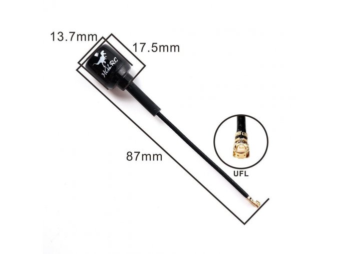 hglrc mini hammer antenna rhcplhcp smarp smammcxipex 25dbi super mini 58g for rc fpv drone 530640