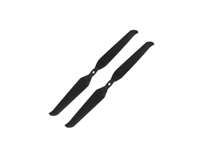 gemfan f1051 folding 2 blade propeller set of 2 black image 1