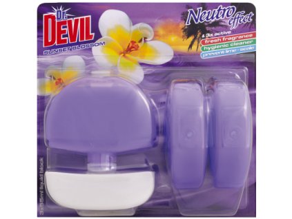 WC tekutý blok Dr.Devil Sunset blossom 3x55ml