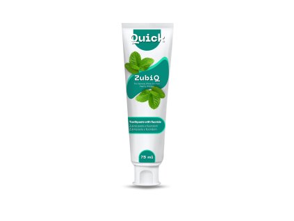 Quick ZubiQ zubná pasta s fluoridom 75 ml