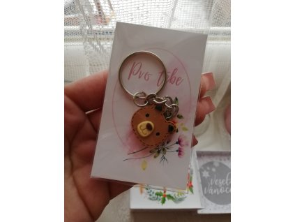 Klíčenka medvídek