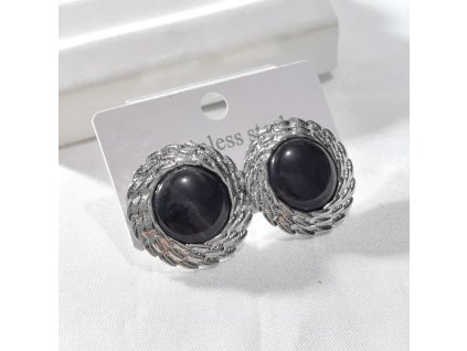 Ocelové naušnice č.5