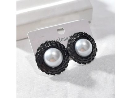 Ocelové naušnice č.6