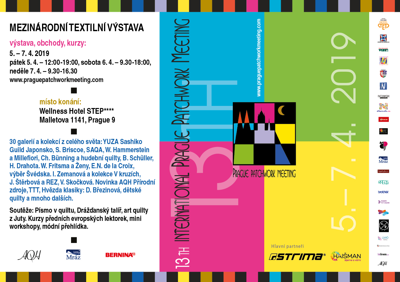 Mezinárodní textilní výstava Praha 5. - 7. 4. 2019