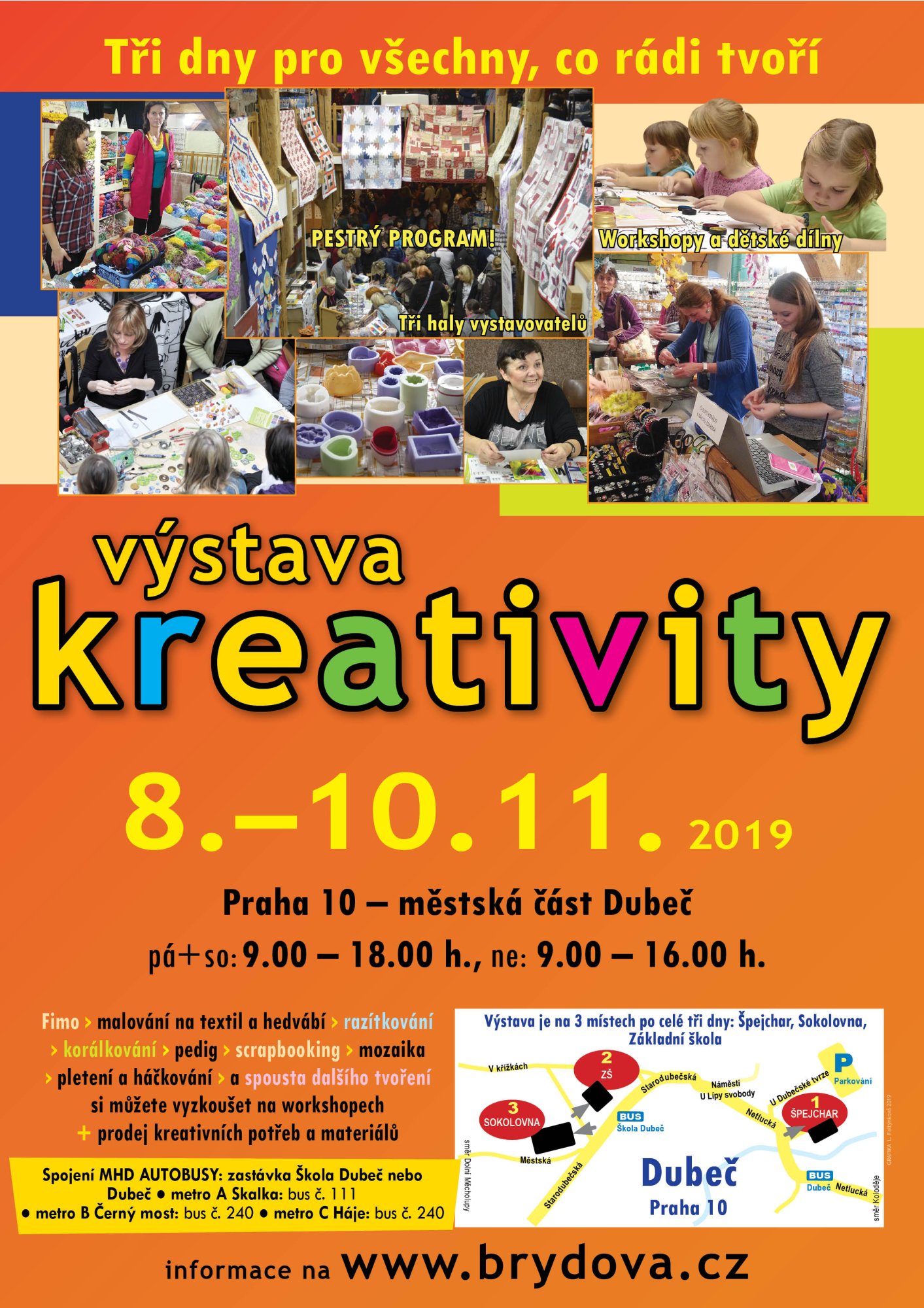 Výstava Dubeč 8. - 10. 11. 2019