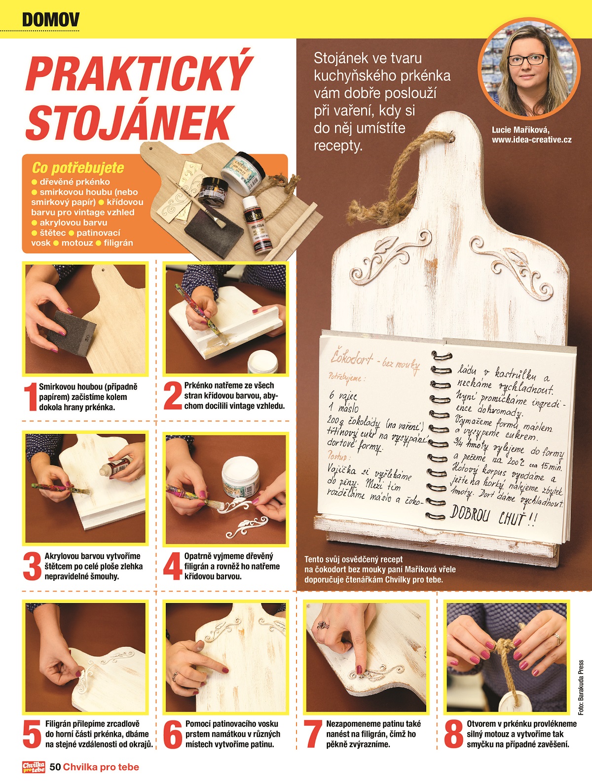 Inspirace na HOME DECOR projekt