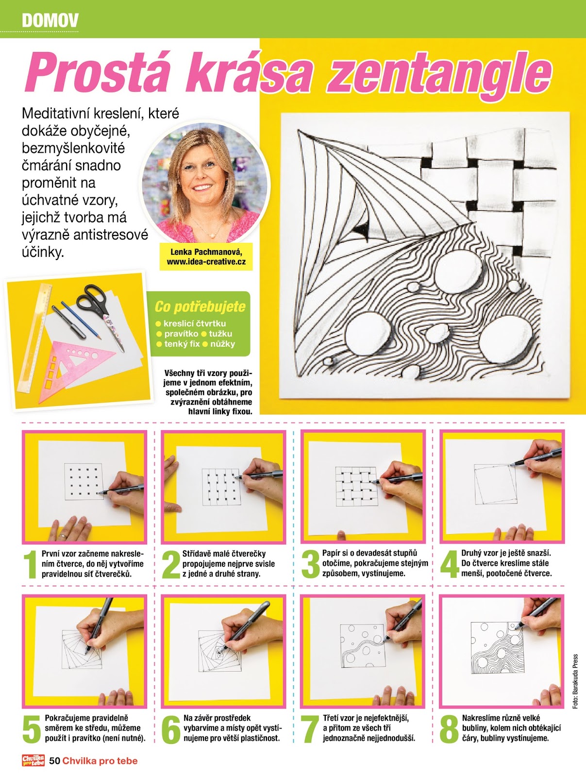 Seznamte se se zentangle