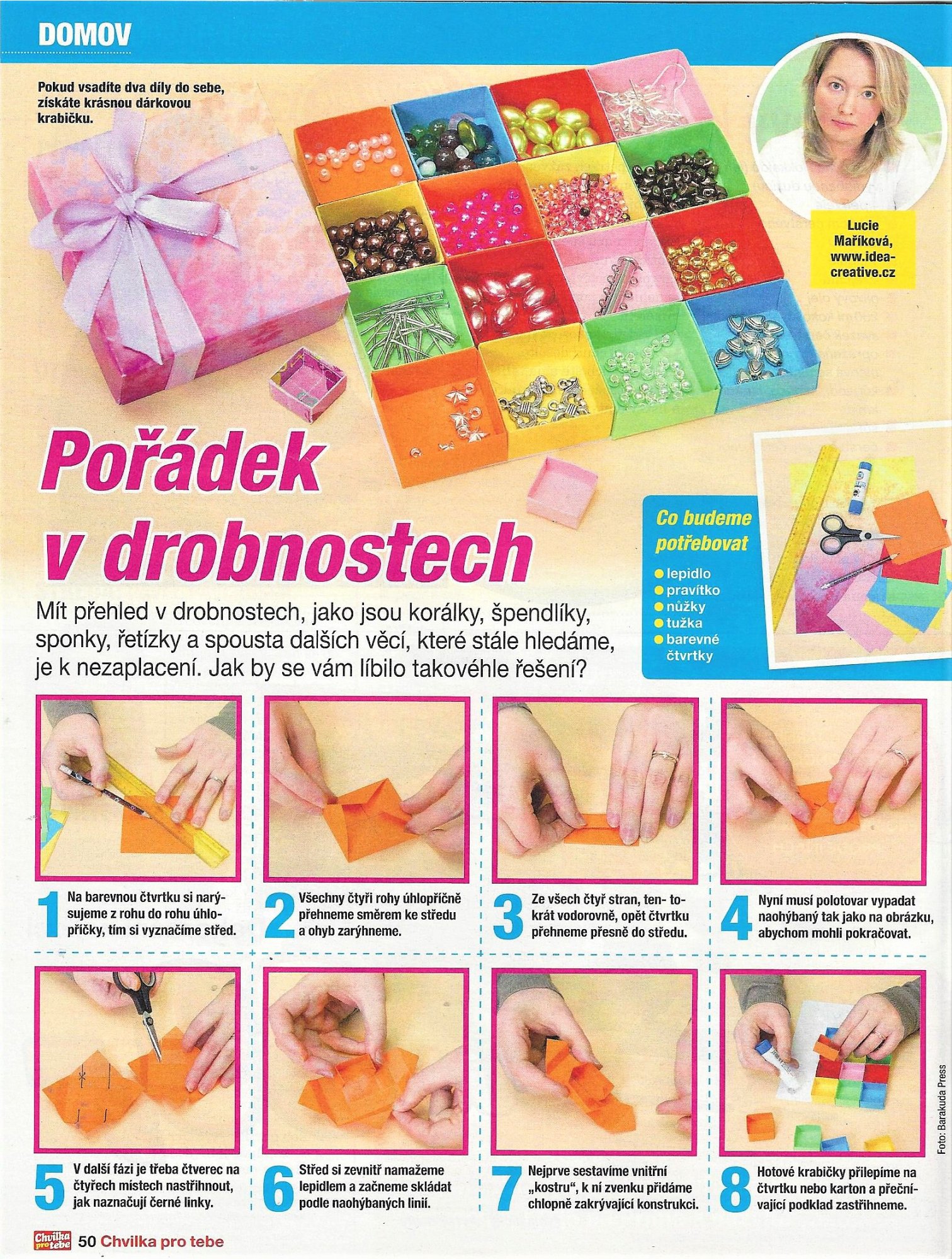 Organizér na drobnosti