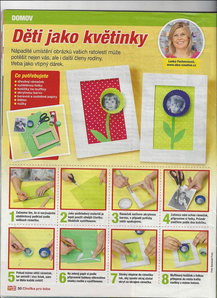 Děti jako květinky