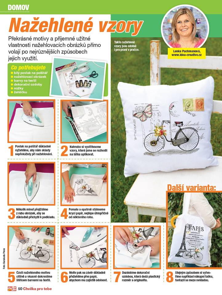 Jak na transferový obrázek na textil