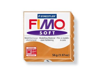 Fimo soft modelovací hmota 56 g - koňaková
