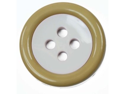 Knoflík hnědo-růžový pastelový 5cm