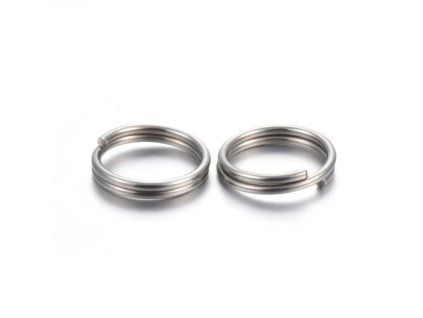 Dvojitý kroužek 5x1 mm, ocel