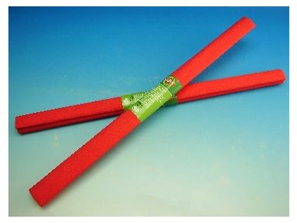 Papír krepový - červený