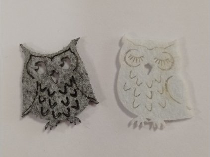Deko189 dekorace sovicka filc
