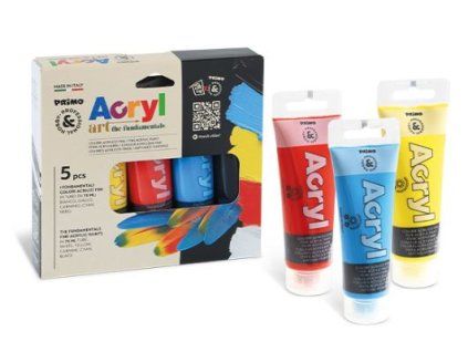 M 421TATM5 sada akrylovych barev 5x75ml