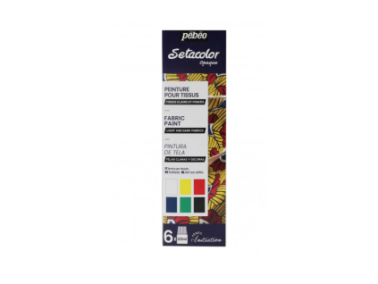 69.3906 sada barev na textil setacolor 6ks