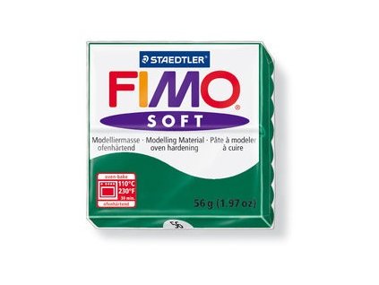 Fimo soft modelovací hmota 56 g - smaragdově zelená