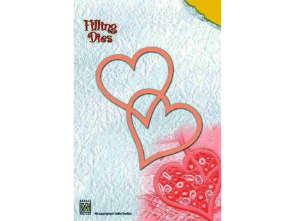 Výsekový nůž - hearts