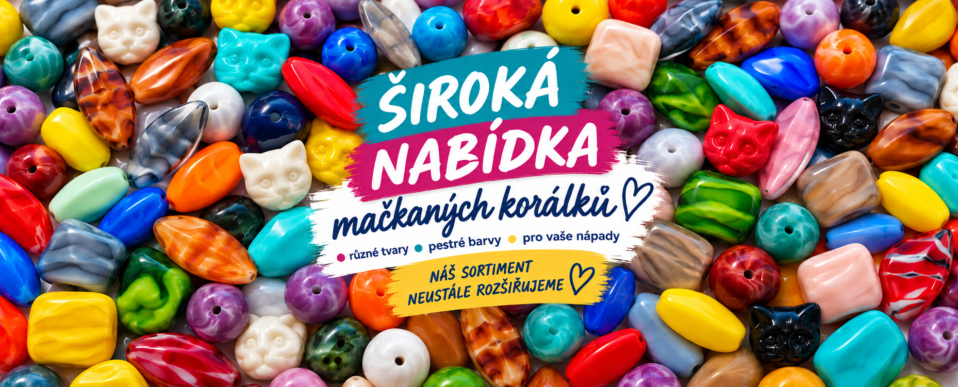 Mačkané korálky
