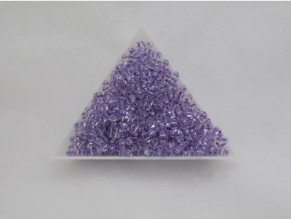 Korálky PRECIOSA Twin™ - krystal s fialovým průtahem 68228