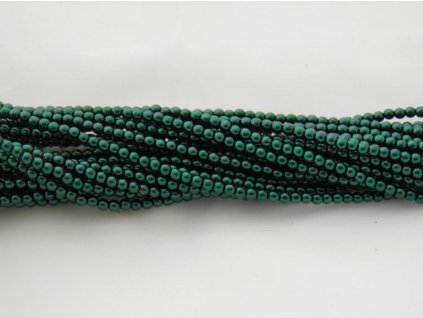 Korálky - voskované perle (17576) 3 mm
