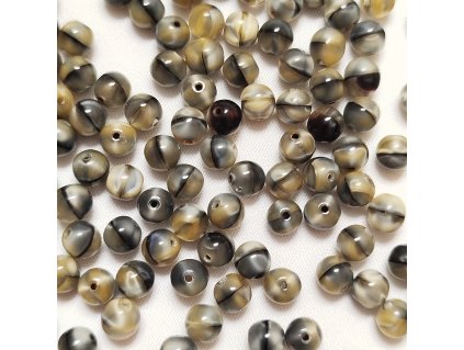 Korálky mačkané - kulička 7 mm - 26107