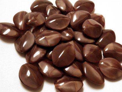 Korálky mačkané - šváb 17602 - 23 x 19 mm