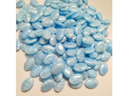 Korálky mačkané - ovál malý 66017