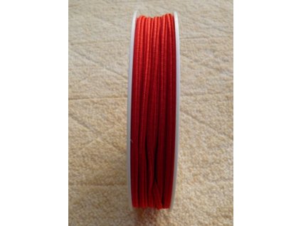 Sutaška 3 mm - č. 19 - červená 7501