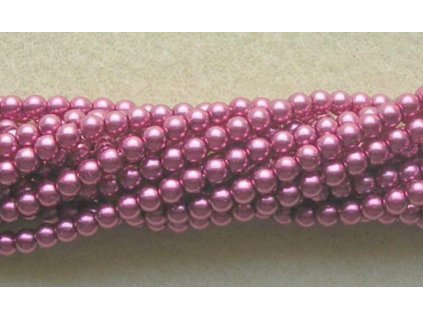 Korálky - voskované perle (70420) 5 mm