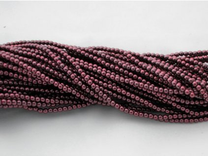 Korálky - voskované perle (17966) 6 mm