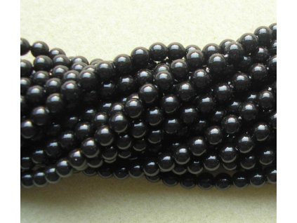 Korálky - voskované perle (70449) 3 mm
