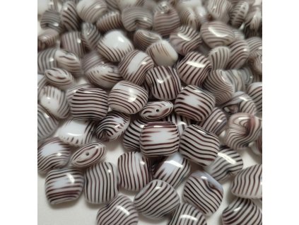 Mačkané korálky - polštářek 08292 13/15 mm