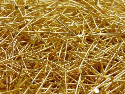 Ketlovací nýt zlatý 20 mm