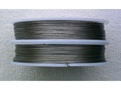 Nylonové lanko stříbrné 0,45 mm