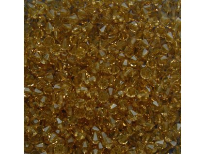 Korálky broušené - MC sluníčko 4 mm - 70990 - 50 ks