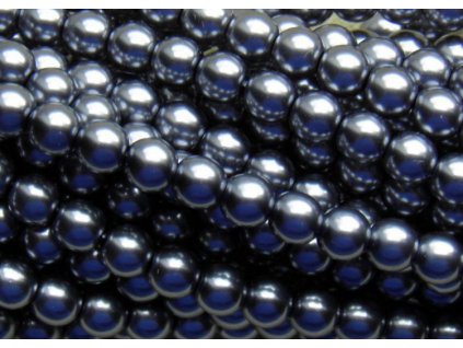 Korálky - voskované perle (70448) 5 mm