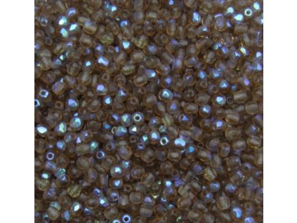 Korálky broušené - ohňovka 3 mm 10220/28701